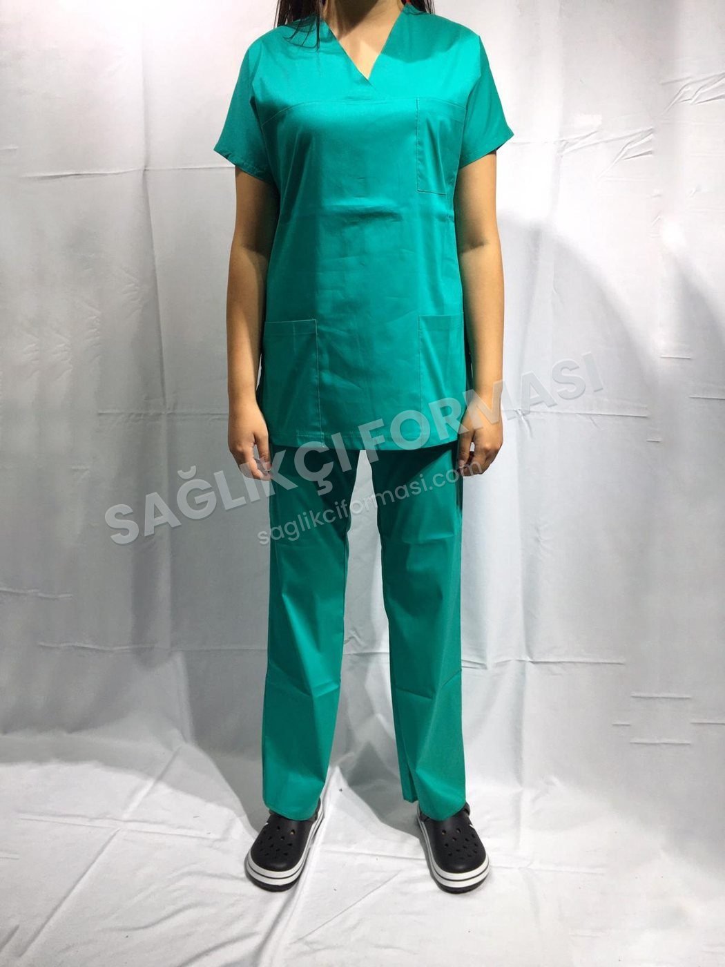 Şık Hemşire Forması Takımı – HRMS-0370